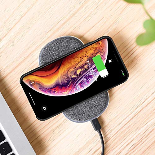 Image of REALCASE Liquid Silicone Back Cover Designed for Apple iPhone Xs (S-Blue)