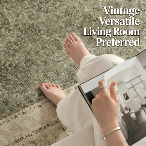 Tapis persan absorbant et antidérapant pour sécuriser votre salon - 6