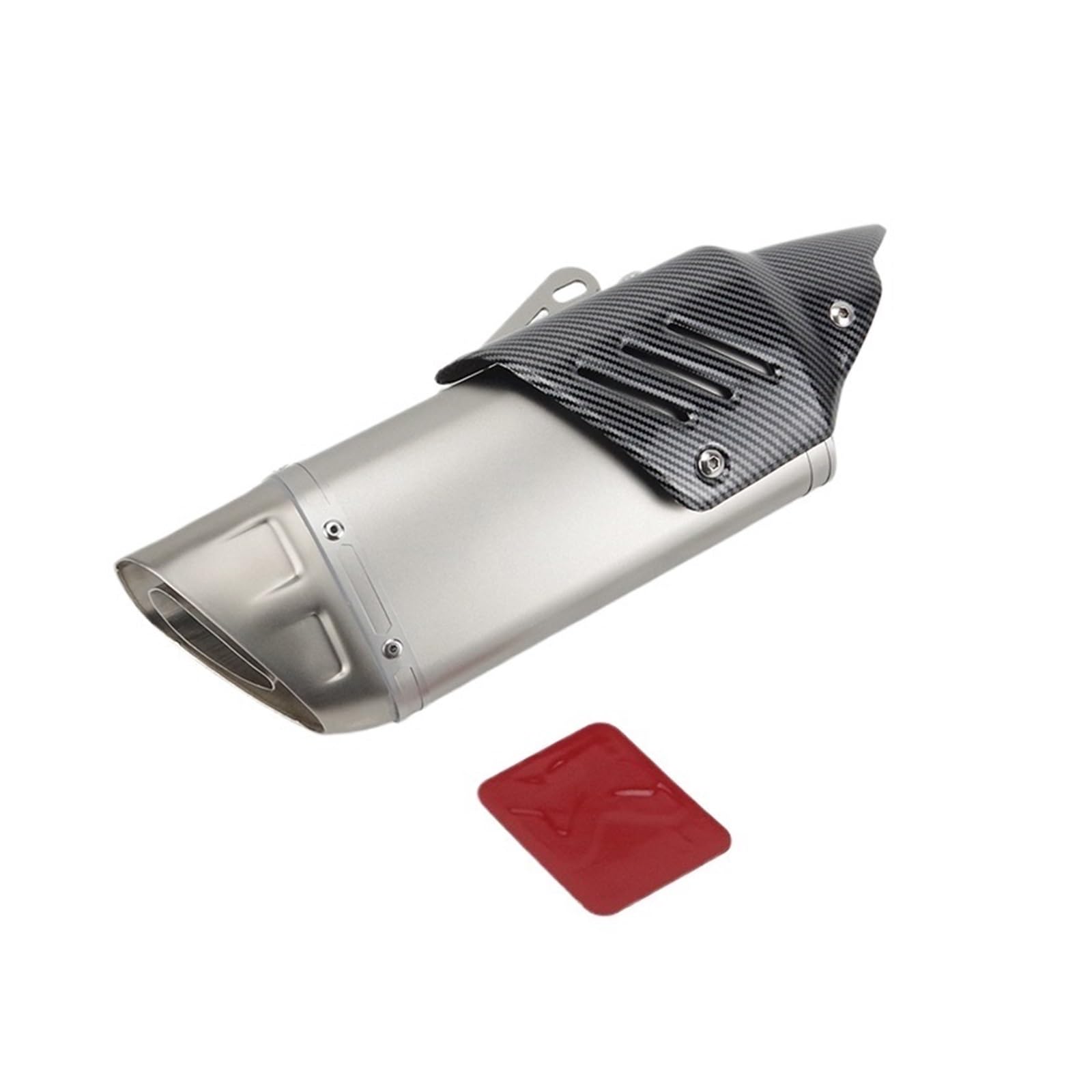 motocyklowy wydech Uniwersalny Tłumik Wydechowy Motocykla 51mm Pasuje Do Yamaha R6 R3 MT07(A)