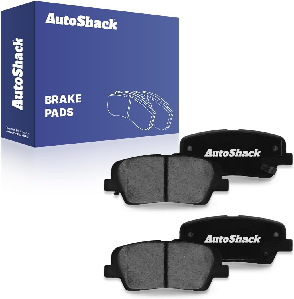 AutoShack Rear Ceramic Brake Pad Set Replacement for 2011-2015 Kia Sorento 2010-2016 Hyundai Santa Fe 2013-2016 Hyundai Santa Fe Sport 4-PC