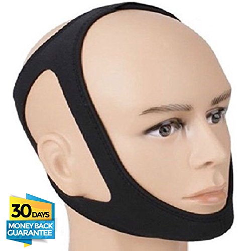 Anti Snore and Stop to Talk While Sleeping ! Chin Strap Stop Snoring and Stopping Talking is Simple Solution Efficacious