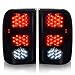 LED Taillights Tail Lamps for Ford Ranger 1993 1994 1995 1996 1997 (Black Smoke Replacement Assembly Sold in Pairs) ATTL001W
