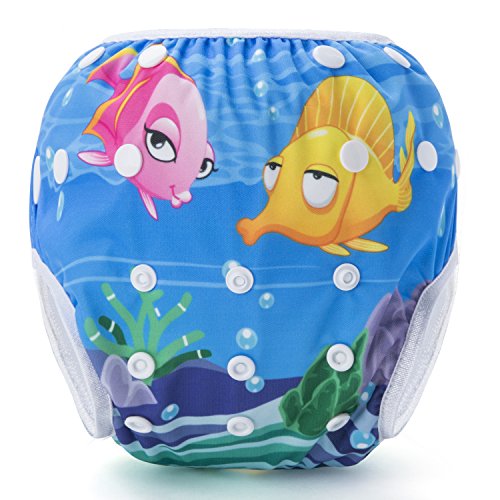 storeofbaby Unisex Baby Swim Diapers Reusable Swimwear for Baby Boys Girls