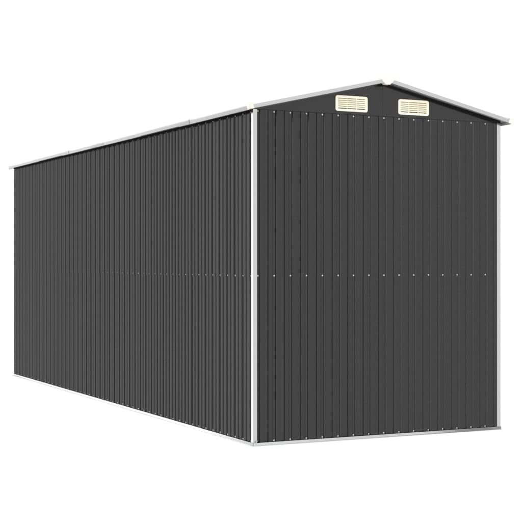 Caseta para electrodomésticos, color antracita, 192 x 523 x 223 cm, acero