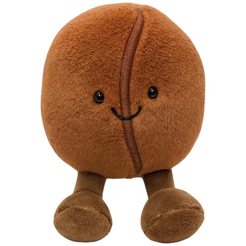 1 Pieza de Granos de café de Peluche, Juguete de Peluche, Divertido Dibujos Animados, Mini Trompeta de...