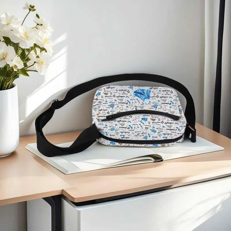 JYTAPP Princess Characters Crossbody Bag Magical Kingdom Faily Cartoon Tales Fans Crossbody Handbag Purse4
