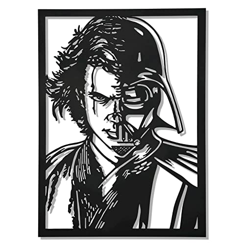 DIGIDU | Cuadro Darth Vader, Decoración Hogar, Cuadros Decoración Salón Modernos, Decoración...
