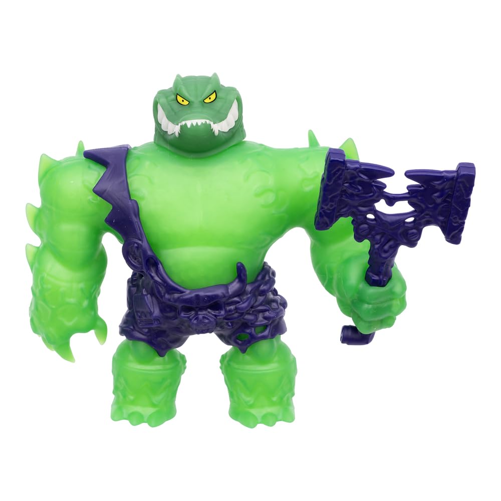 Bandai - Heroes de GOO JIT Zu Action Figure - Discover the new GOO Power Figure Rock Jaw, Kneading and Stretching, Multicoloured CO43165