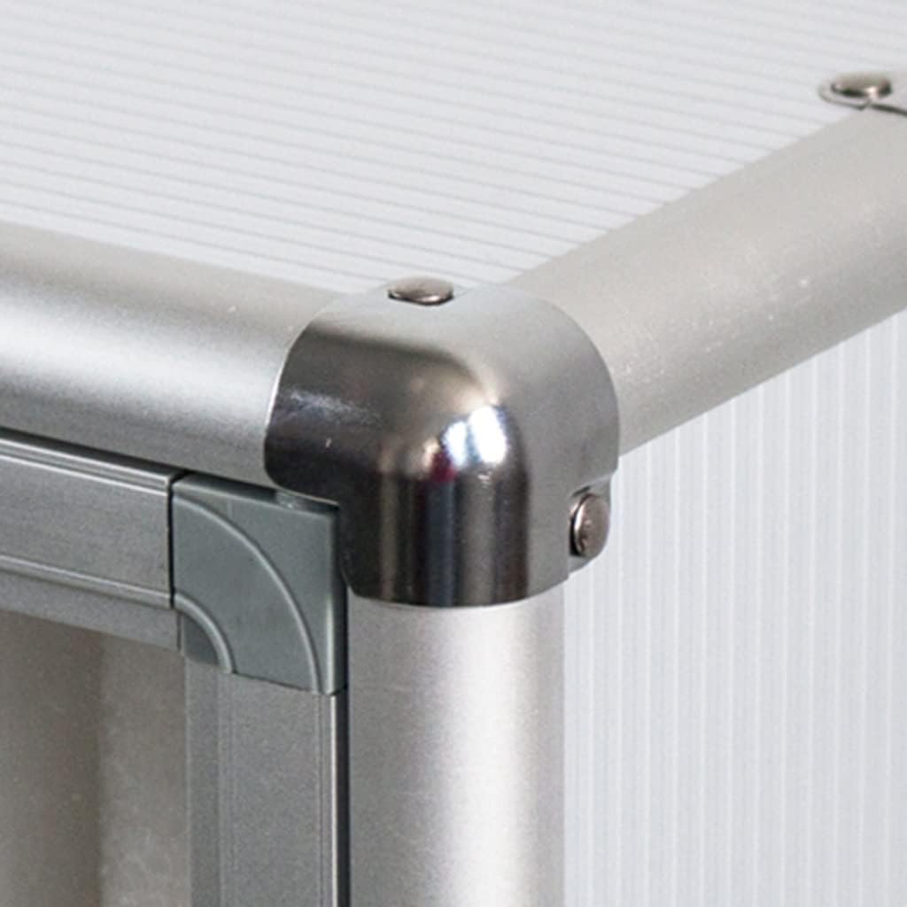Aluminum Alloy Pocket Chart Cell Phones Storage Cabinet Wall-Mounted Storage Cabinet with Safety Lock and Handle for Classroom Office Factory (Silver-24)