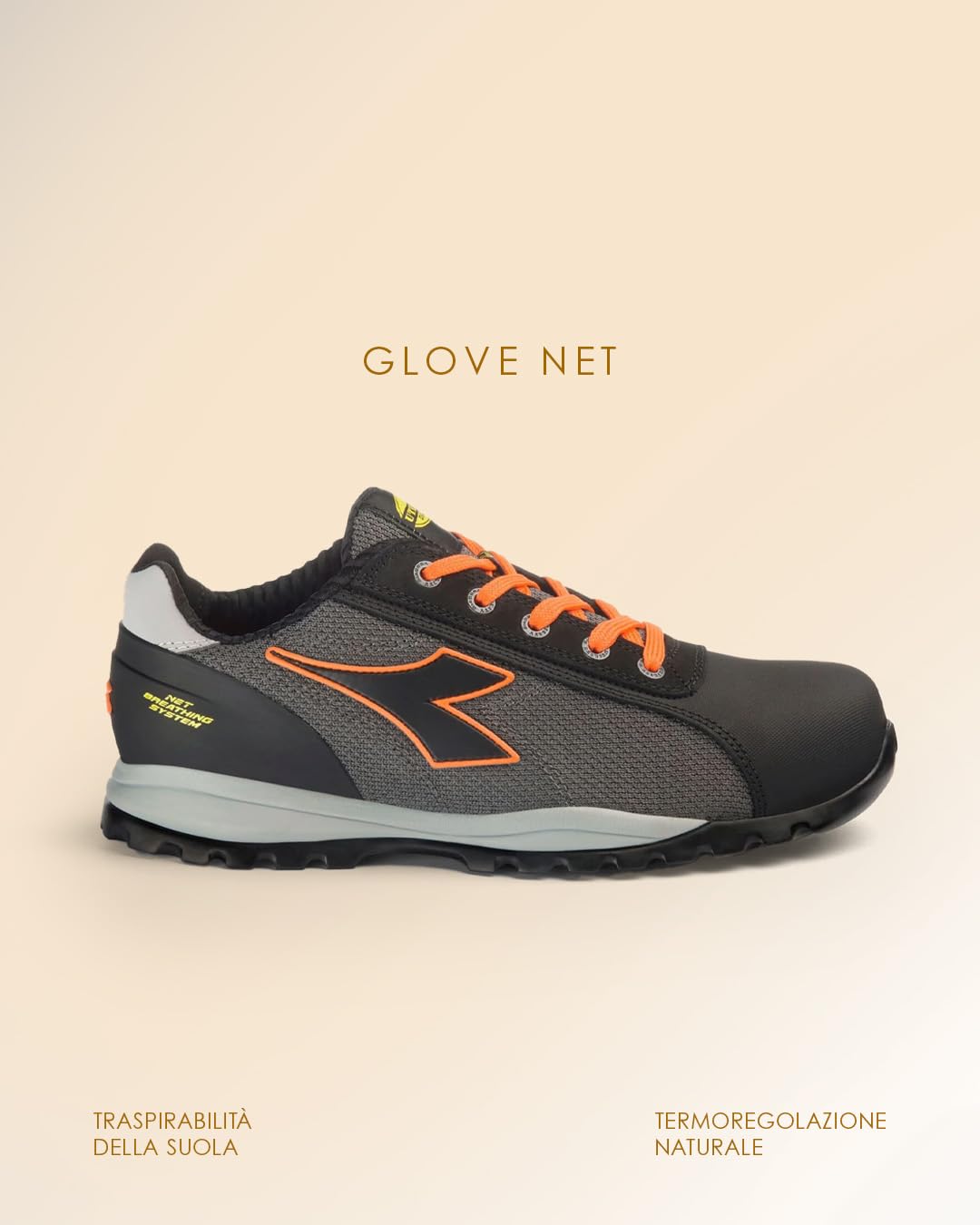 Utility Diadora - Glove Net Low PRO S1p HRO Sra ESD, Scarpe da Ginnastica Uomo
