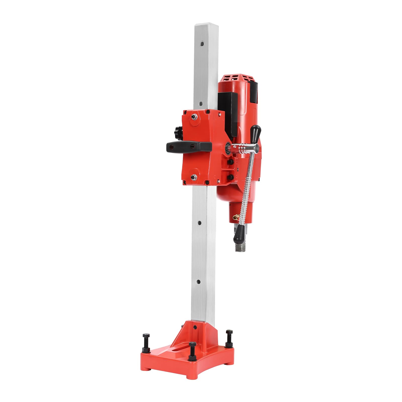Trapano a nucleo diamantato, 4250 W, punta per calcestruzzo, diametro massimo 255 m, trapano a nucleo per cemento armato, mattoni, marmo, foratura
