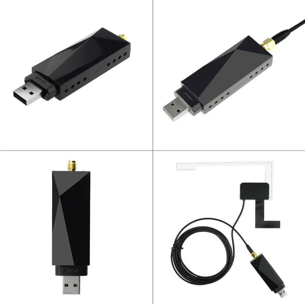 Adaptateur DAB pour autoradio Android DAB, DAB + récepteur pour système d'autoradio, lecteur Android, GPS, récepteur tuner