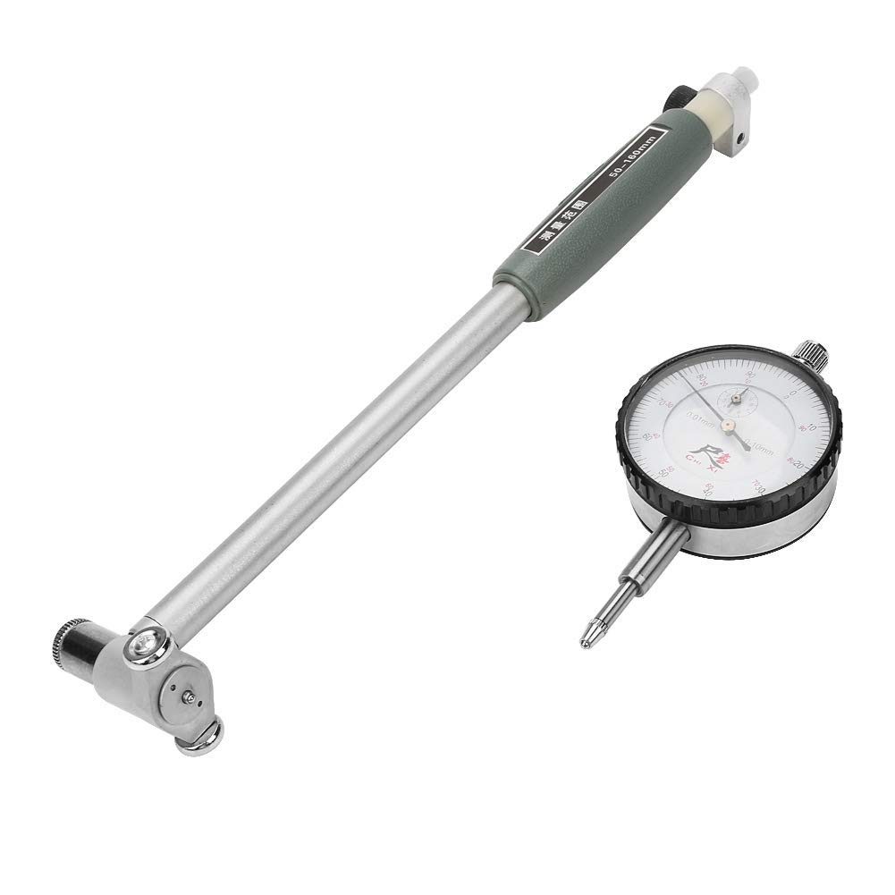 Alesatori, Diametro 50-160MM Indicatore del Diametro del Calibro indicatore del Diametro misuratore Kit del Cilindro del Motore di misurazione per l'impostazione dei diametri del Foro
