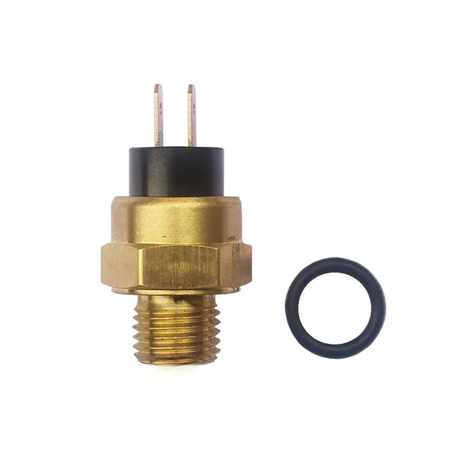 GCLANXI For M16 65/75/80/85/90/95° Copper Motorcycle Water Temp Sensor Radiator Coolant Fan Water Temperature Thermostat Switch Sensor(85)
