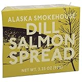 Alaska Smokehouse Dill Salmon Spread, 3.5 Ounce Boxes (Pack of 6)