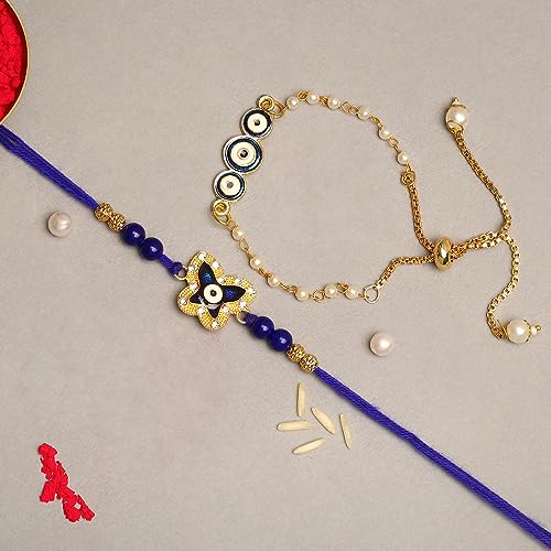 Image of The Purple Tree Designer Bhaiya Bhabhi Rakhis