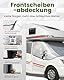 Ezcasch Frontscheibenabdeckung mit Reißverschluss, Umfassender Schutz vor Sonnen, Kalt und Staub, Silberne Scheibenabdeckung für FIAT Ducato Peugeot Boxer Citroen Jumper X250/290 ab 2006