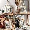 AILOONG Polyester Cotton Shopping Bags We Grow Old Because Stop Hiking Inspirational 12 oz thick fabric Reusable 25x30cm Small #5