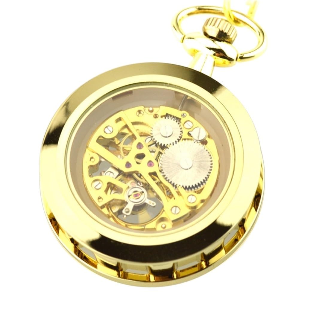 Vintage Zegarek Kieszonkowy Zegarki Kieszonkowe Dla Mężczyzn Vintage Dial Cyfry Rzymskie Skala Mechaniczny Zegarek Kieszonkowy Mężczyzn Elegancki