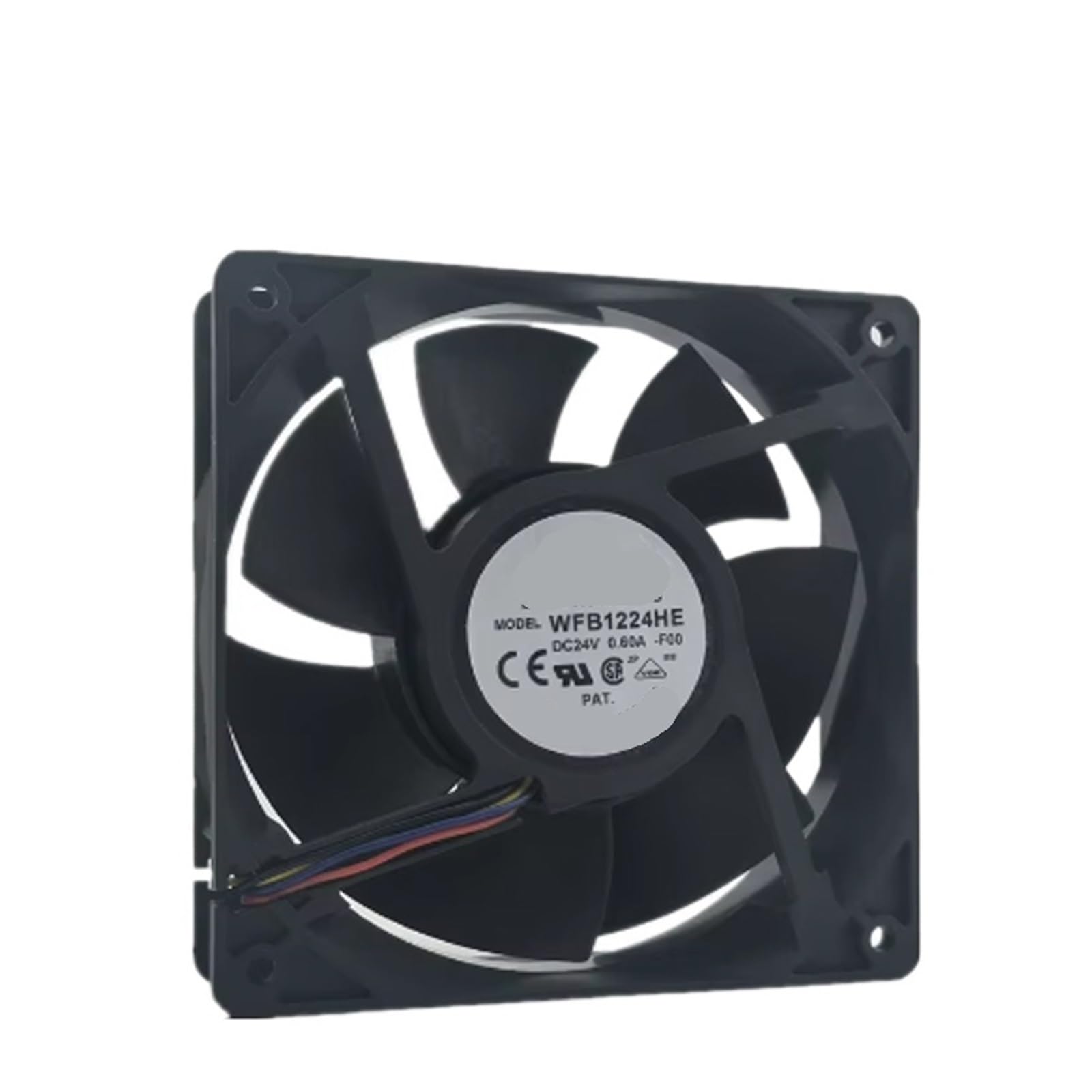 YMUGUEGH 120 * 120 * 38mm WFB1224HE 24V 0.60A 12038 12cm 3700RPM Cooling Fan