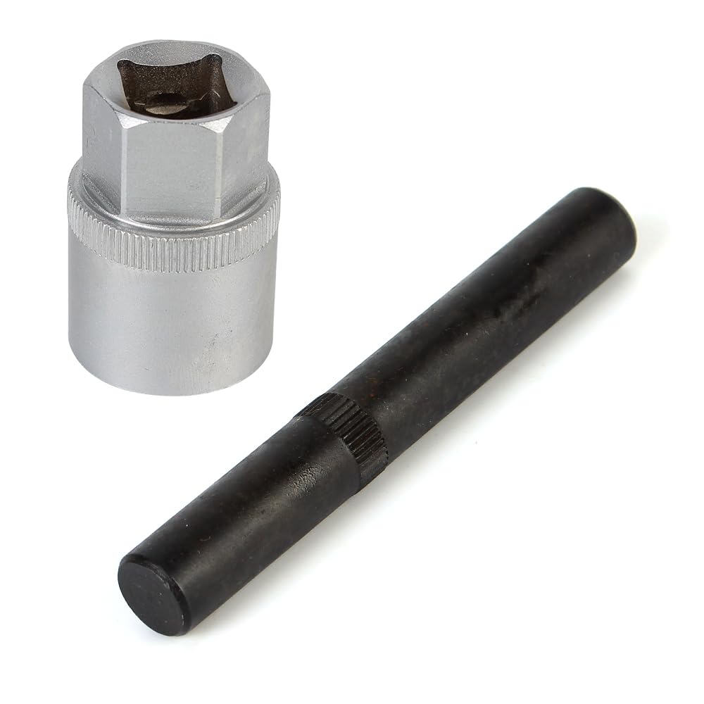 Llave Vaso Desmontaje de Tuercas Antirrobo de Seguridad Compatible con vehículos con Tornillos de Seguridad