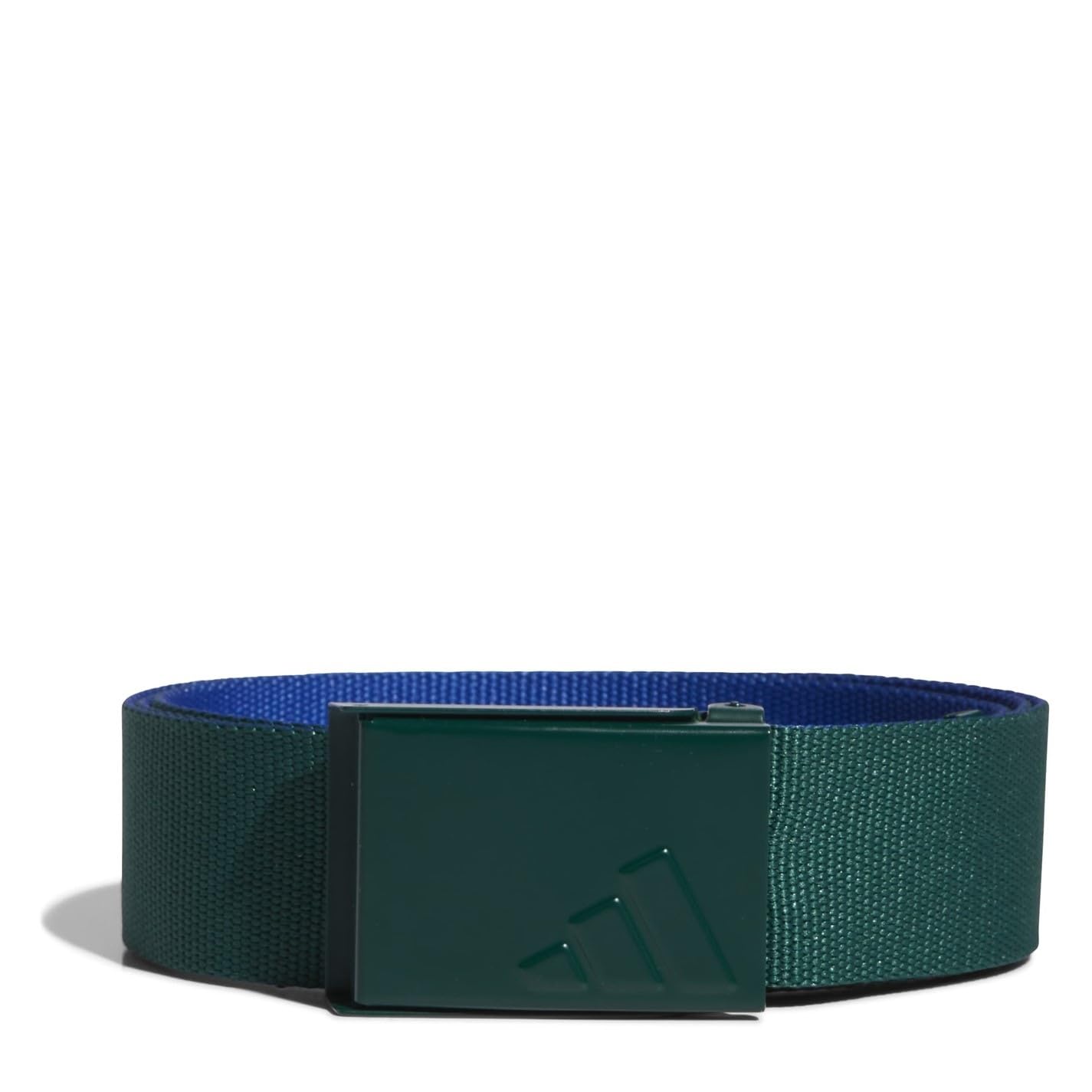 adidas Unisex Reversible Webbing Belt Green/blue One Size