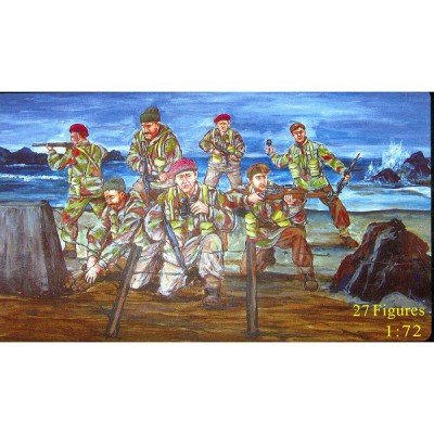 Caesar Miniatures H073 WWII British Commandos