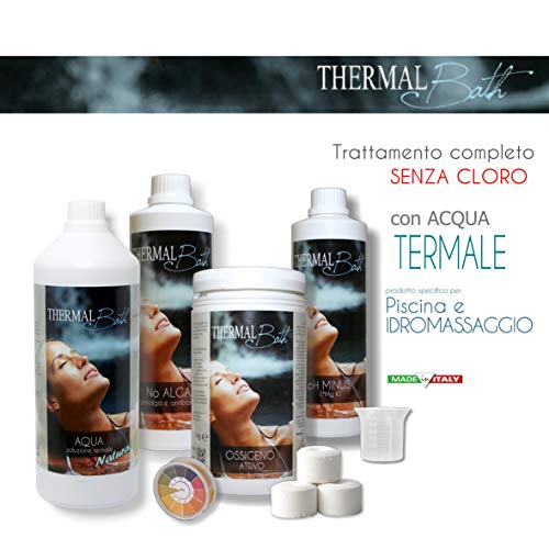 Thermal Bath Kit – Set for Water at base of Spa Water Treatment for Spa with Massage Jets – Immediate dispatch