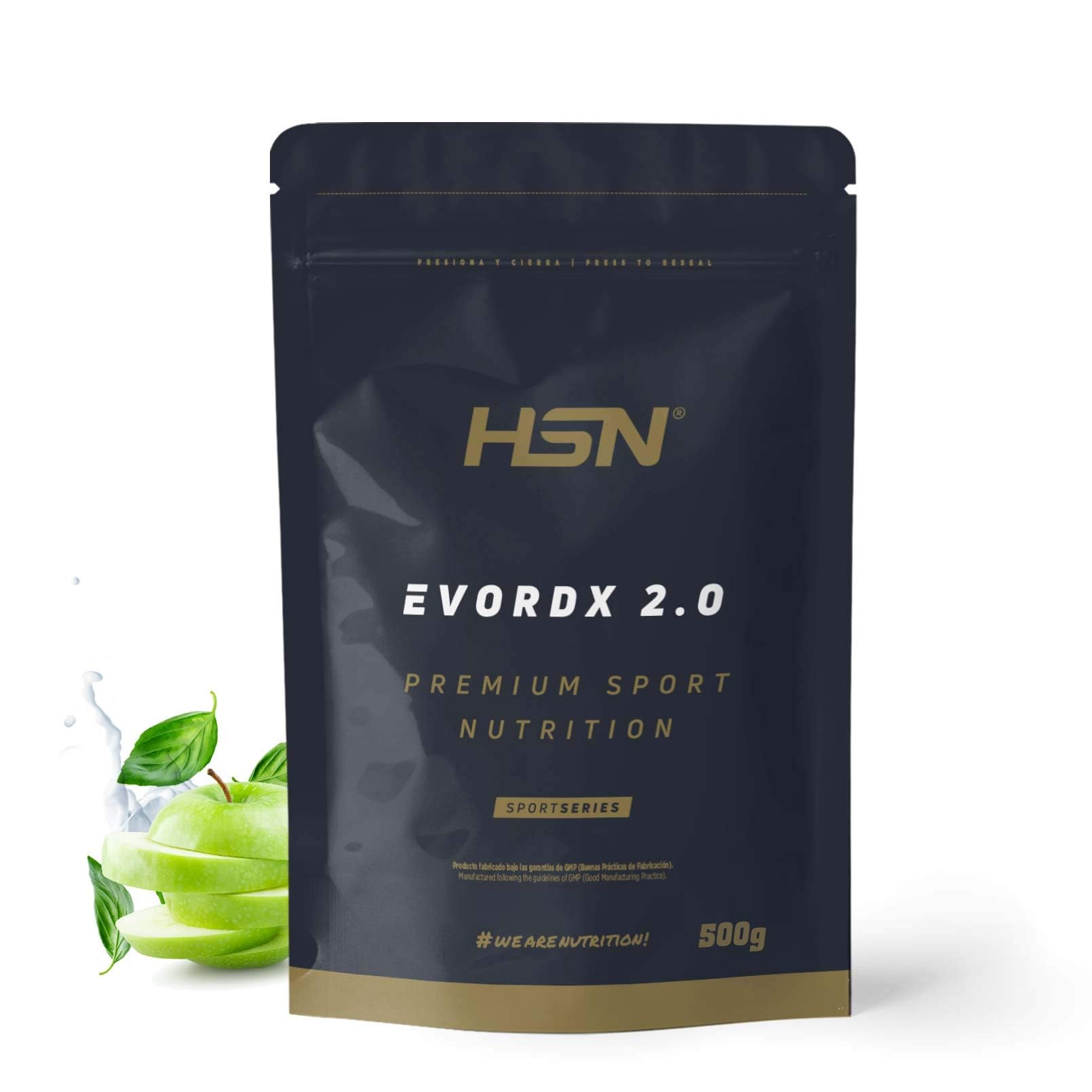 HSN Pre Entreno Evordx 2.0 (300mg de Cafeína) | Té Frío Limón 500g | Pre Workout 100% Vegano Sin Carbohidratos Sin Gluten | BCAAs, Creatina, L-citrulina, Arginina AKG, Extracto de Remolacha — view 7