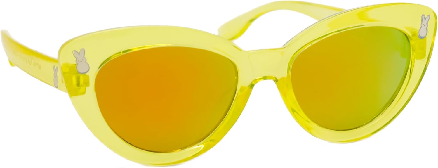 ARKAID Peeps Sunglasses for Kids | UV 400 | Yellow, Blue, Pink, Purple | One Size Fits Most Kids
