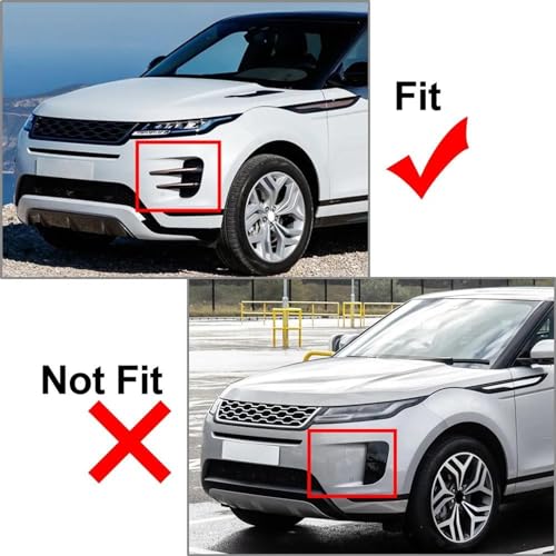 Rejilla de parachoques delantero para Range Rover Evoque 2019-2022, un par 2