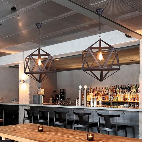 Suspension tête unique E27 : la solution design pour un éclairage de bar réussi - 5