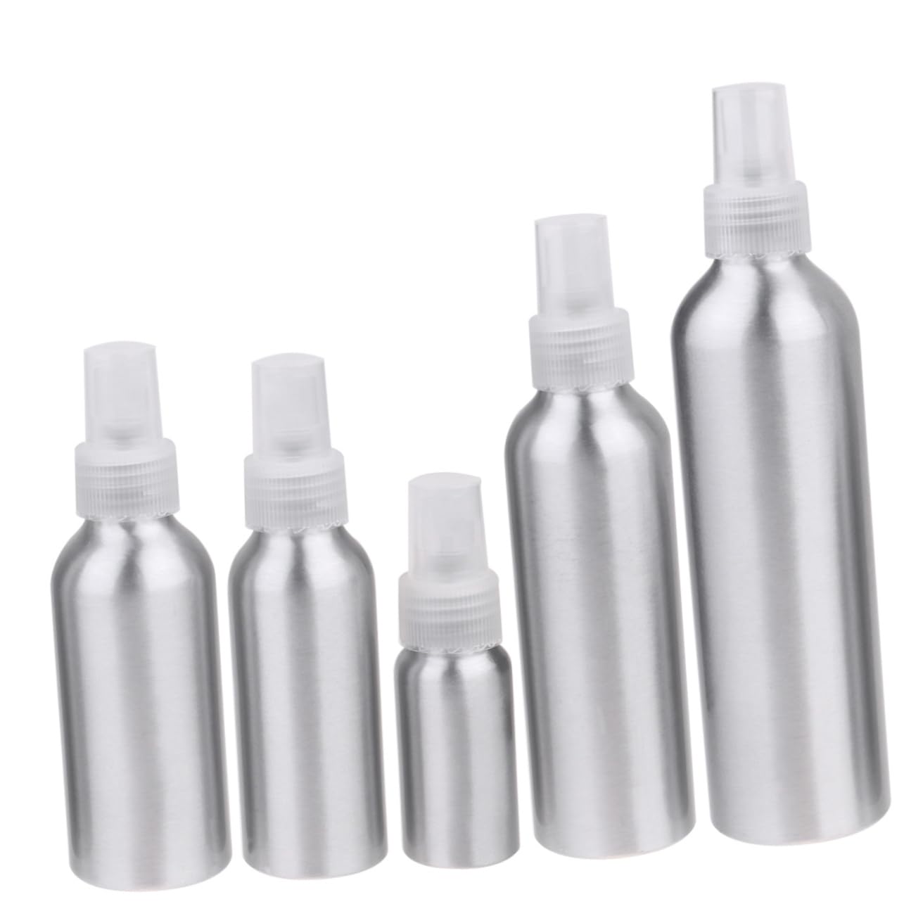 Baluue 10stücke Aluminium Sprühflasche Nachfüllbare Zerstäuber Mit Transparentem Spraykopf Für Parfüm Kosmetik Und Für Reisen Und Outdoor-aktivitäten