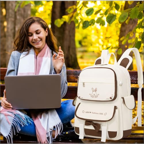 Image of Tinttot 30 Litre, Japanese Korean Style Capybara Niche College Students Light weight School bag Women's Travel Backpack