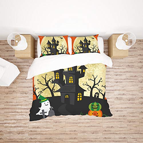 Parure de lit ultra douce toutes saisons polyester double entretien facile - 3