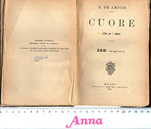  Edmondo De Amicis - Cuore - Ed. Treves 1901 - S3
