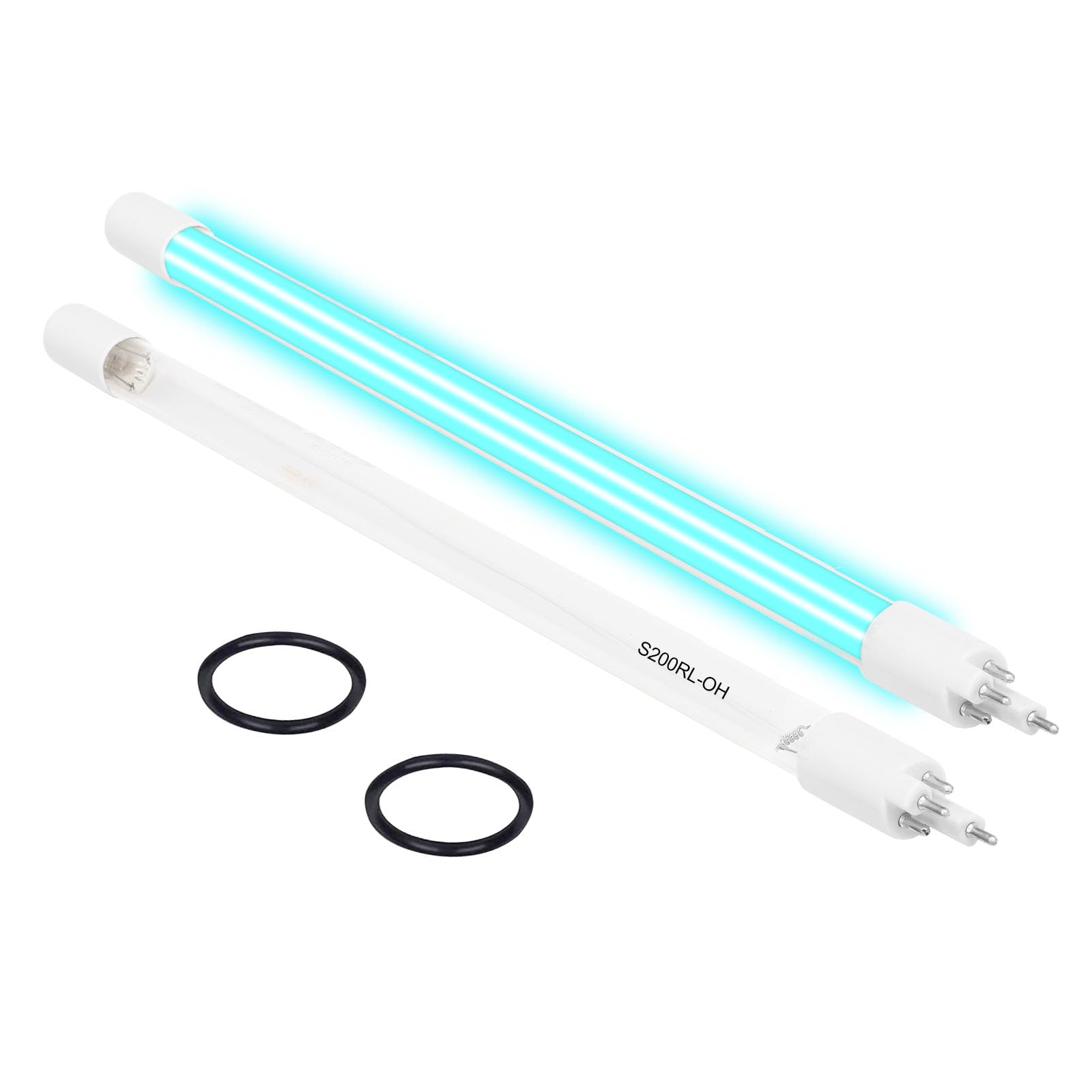 S200RL-HO - Lámpara de repuesto para VIQUA VH200, bombilla 100% compatible con sistemas VIQUA VH200, SC-200, SCM-200, SPV-200, SPV-200, SP200-HO, SPV-3.5, vida útil de la lámpara 18.000 horas |