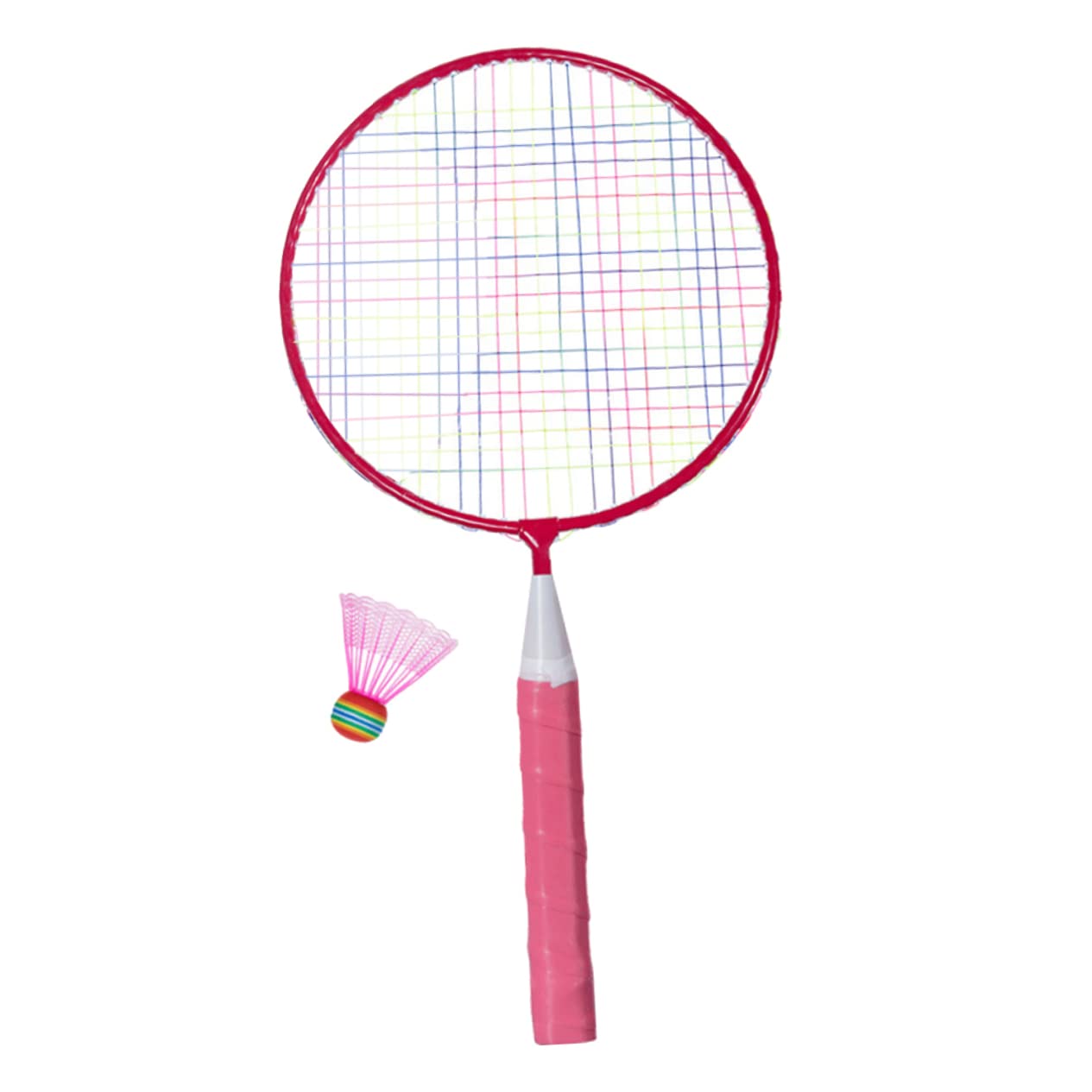 GALPADA 1 Set Badminton Racket Set Durable Outdoor Sports for Ages Lightweight Design Enhanced Hand Eye Coordination Includes Racket Shuttlecock for Fun Leisure Activities