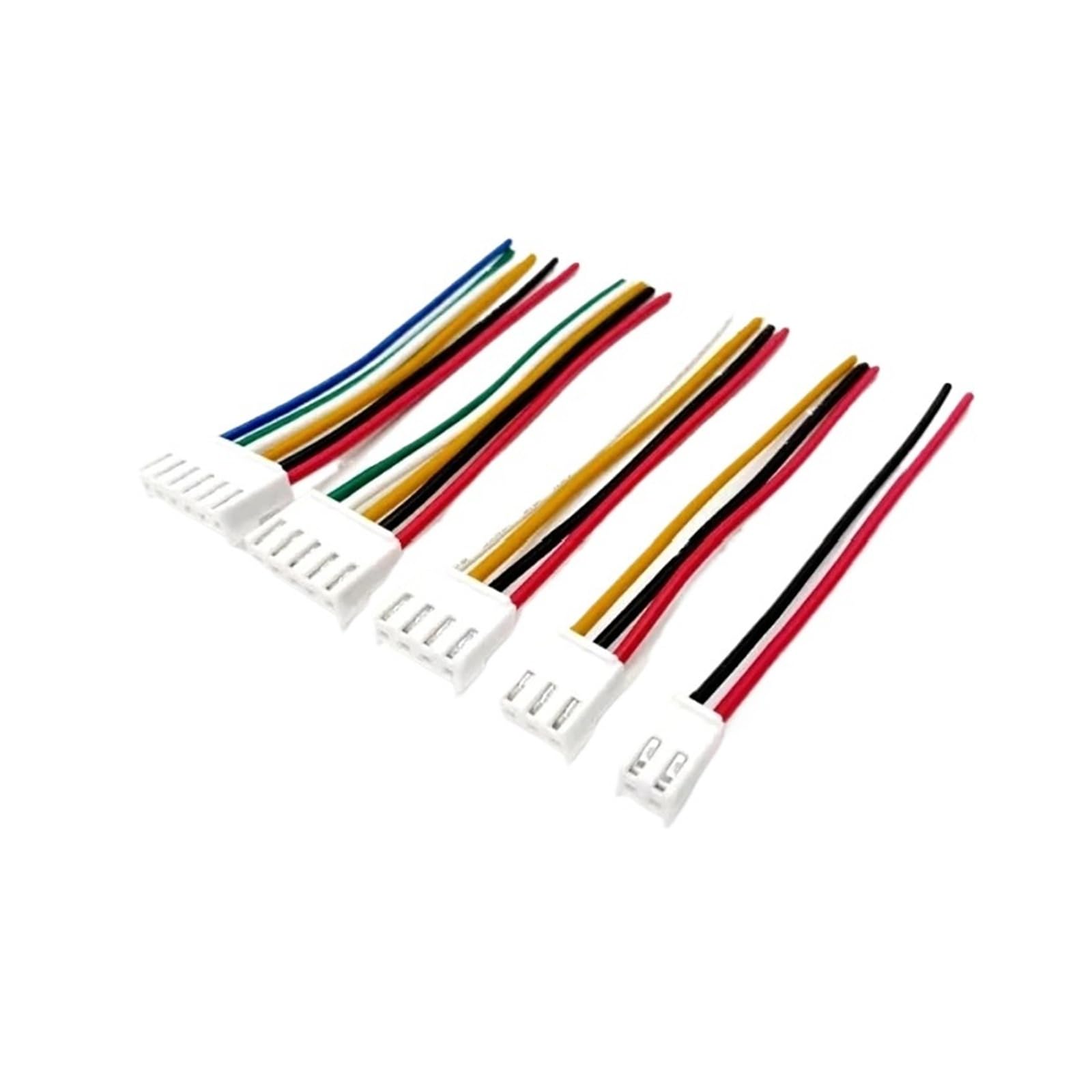 JST VH 3.96mm Passo Singola Femmina Spina Cavo Connettore 2P 4 5 6 8 10 Pin VH3.96 22AWG Fili 10CM 20CM 30CM(20CM,5P-5Pcs)