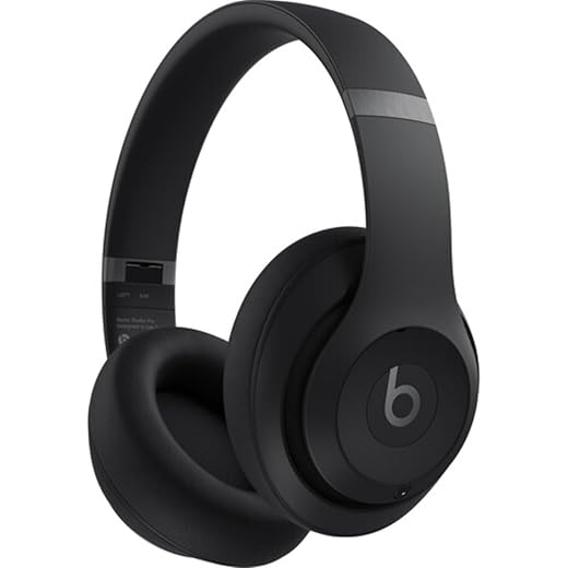 Beats Studio Pro - Wireless Bluetooth Noise Cancelling Headphones - Black (Renewed)