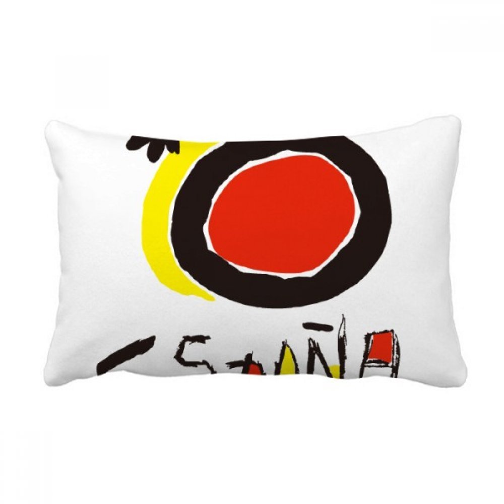 Coussin lombaire soleil espagnol pour soulager le dos sur le canapé