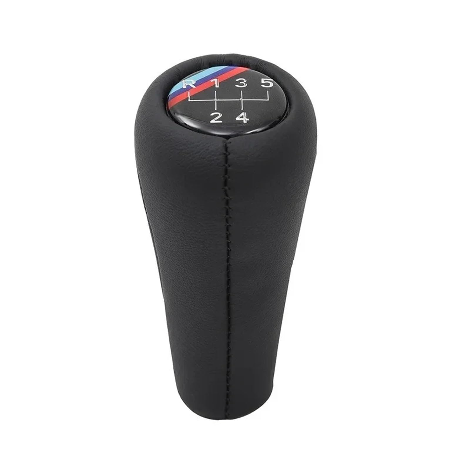 Vavgkdkpzb 5 Gear Shifter Lever Handle For Bmw Z4 E85 E86 Car 5 6 Speed Leather Gear Stick Shift Knob(5 Gear)
