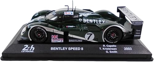 OPO 10 - Coche miniatura coleccionable 143 compatible con Bentley Speed 8#7 24h Le Mans 2003 - LM013 OPO 10 - Coche miniatura coleccionable 143 compatible con Bentley Speed 8#7 24h Le Mans 2003 - LM013