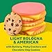 Lunchables Light Bologna & American with Chocolate Chip Cookies, 3.1 oz Pack