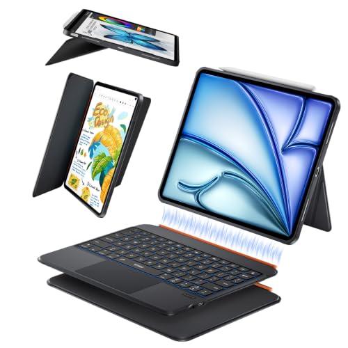 Image of WIWU iPad Keyboard Case Air 11 M4 /M3 /M2 11 /10th Gen Air 5 /4 Pro 11 inch 4 /3 /2 /1