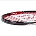 Wilson Raqueta de tenis, Fusion XL, Jugador recreativo y principiante, Negro/rojo, WRT30270U3
