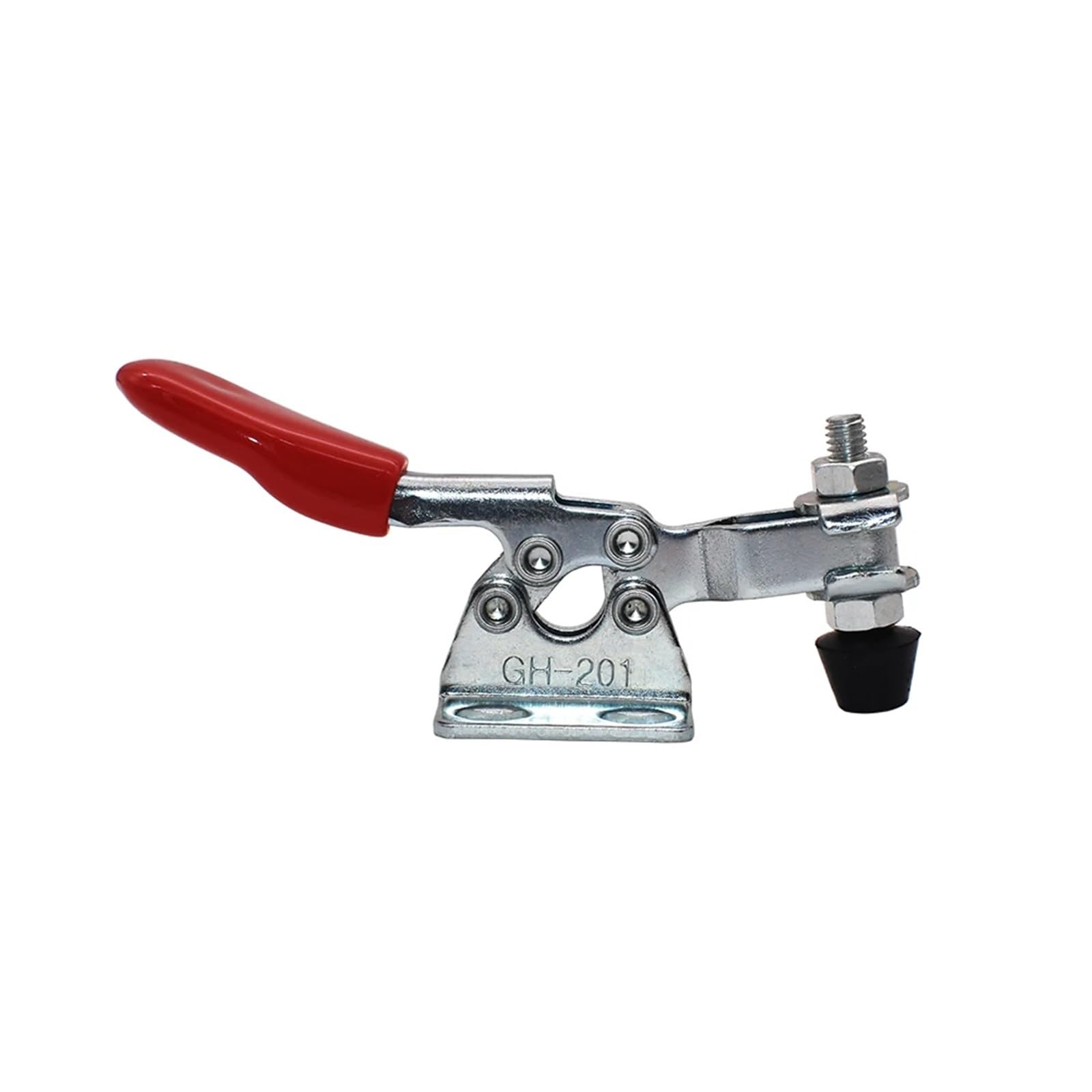 Morsetti orizzontali GH-201 / GH-201-A Morsetto fisso livellante Vite M4 Leva di bloccaggio rapido Clip rapida universale Dispositivo verticale Orizzontale 200 pezzi(GH-201)