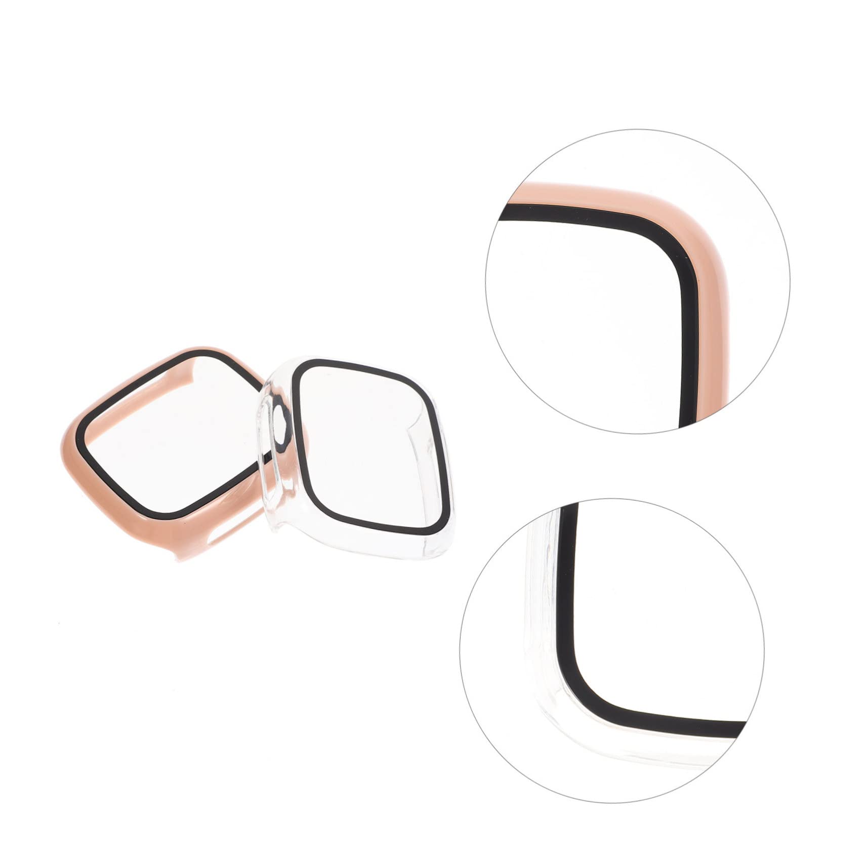 OSALADI 8pezzi Cover Protettiva Per Orologio Protezione Schermo Pc Pellicola Temperata Trasparente e Facile Installazione e Accesso Pulsanti
