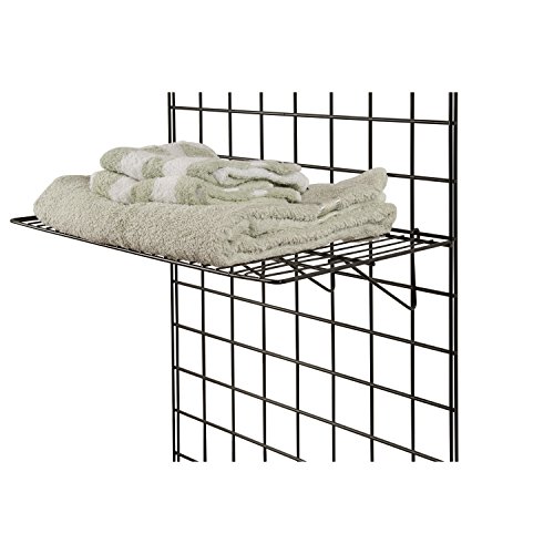 Only Garment Racks BLK-2412 Grid Panel Display Shelf - - Clothing Display Rack Grid, Heavy Duty Shelves thumb #2