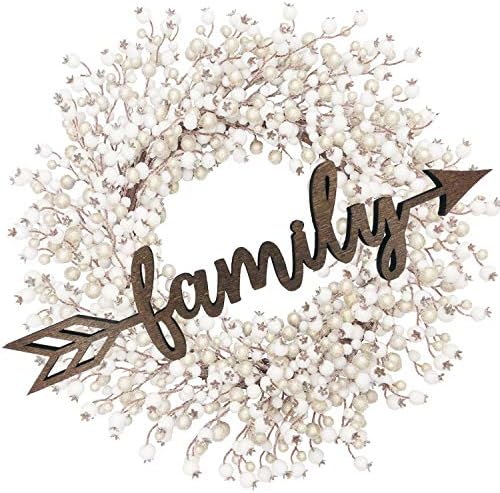 Family Arrow Wood Sign Home Décor Wall Art Decor Rustic Front Door Unfinished 12" x3"